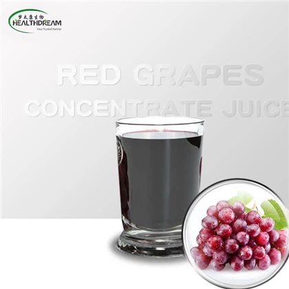 Uvas rojas concentradas jugo